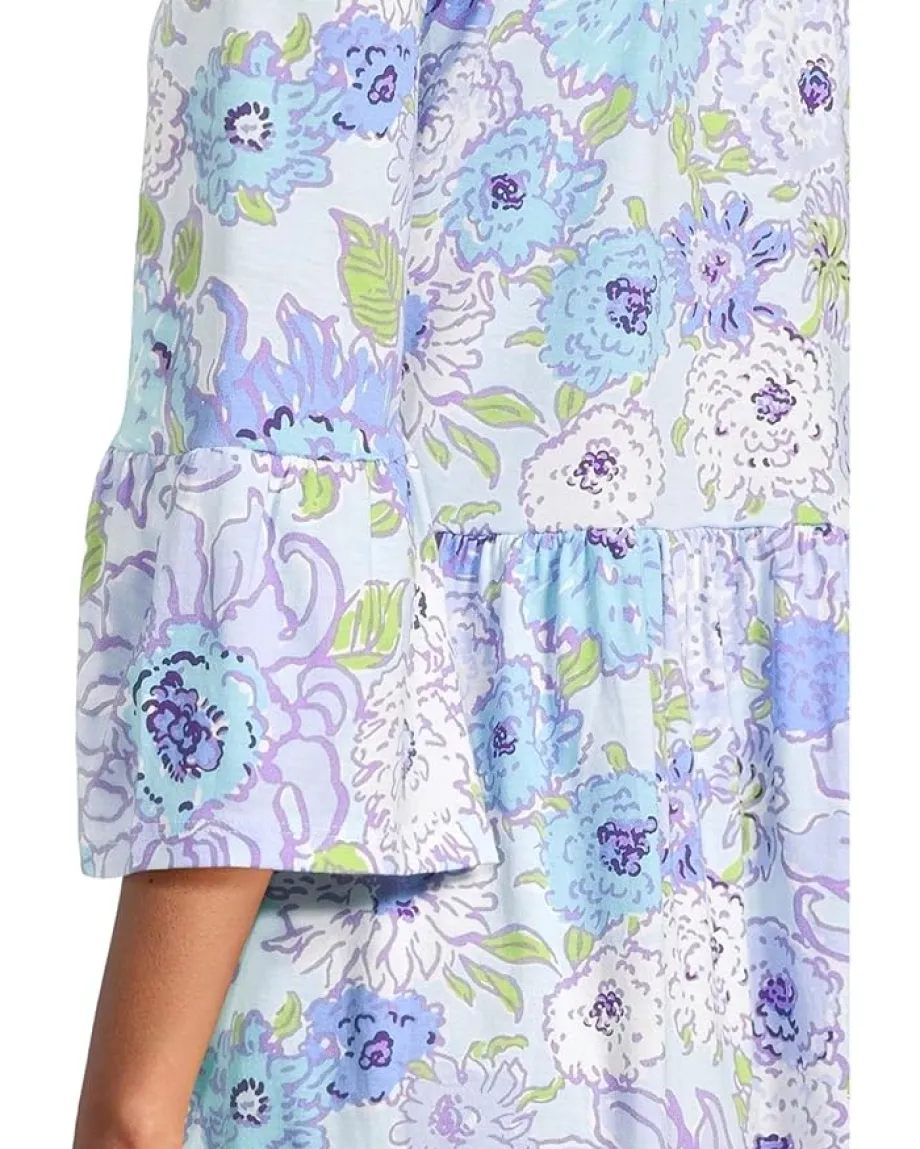 Women Lilly Pulitzer Jannie V-neck 3/4 Sleeve