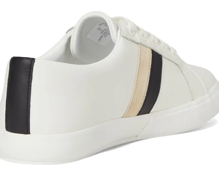 Women Lauren Ralph Lauren Janson II Color-Blocked Leather Sneakers