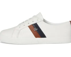 Women Lauren Ralph Lauren Janson II Leather Sneakers