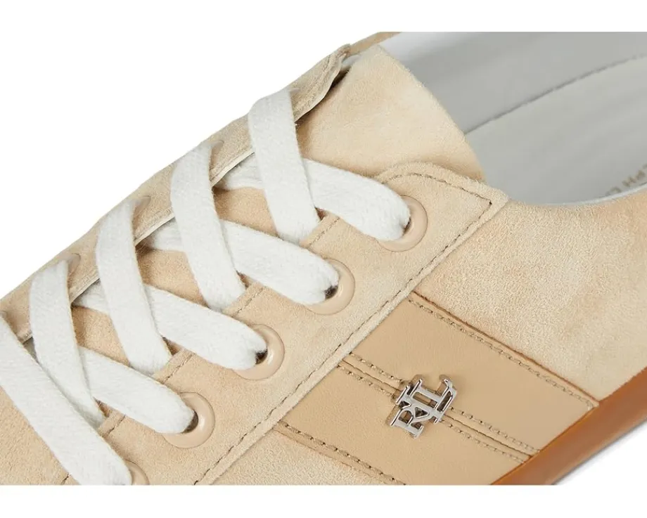 Women Lauren Ralph Lauren Janson II Suede & Nappa Leather Sneakers