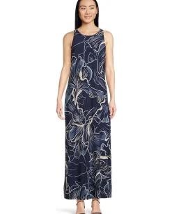 Women Tommy Bahama Jasmina Sapphire Sea Maxi Dress
