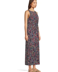 Tommy Bahama Jasmina Sunlit Seas Maxi Dress Coastline Clearance
