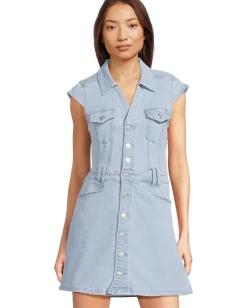 Paige Jaxsyn Denim Dress Jolene Pocket in Talya Outlet