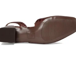 Naturalizer Jayla Cappuccino Croco Leather Outlet