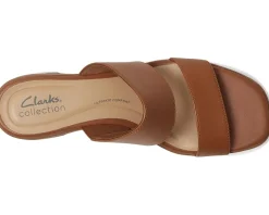 Clarks Jaylan Dusk Tan Leather Clearance