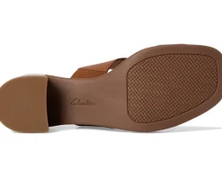 Clarks Jaylan Dusk Tan Leather Clearance