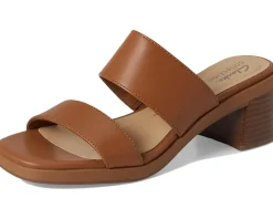 Clarks Jaylan Dusk Tan Leather Clearance