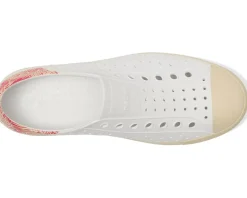 Native Shoes Jefferson Wanderfoam Block Shell White/ Bone White/ Popsicle Palm Block