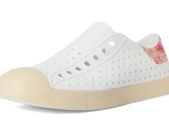 Native Shoes Jefferson Wanderfoam Block Shell White/ Bone White/ Popsicle Palm Block