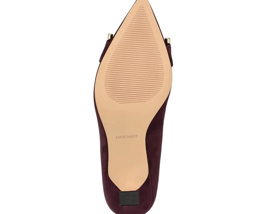 Nine West Jella Burgundy Suede Online