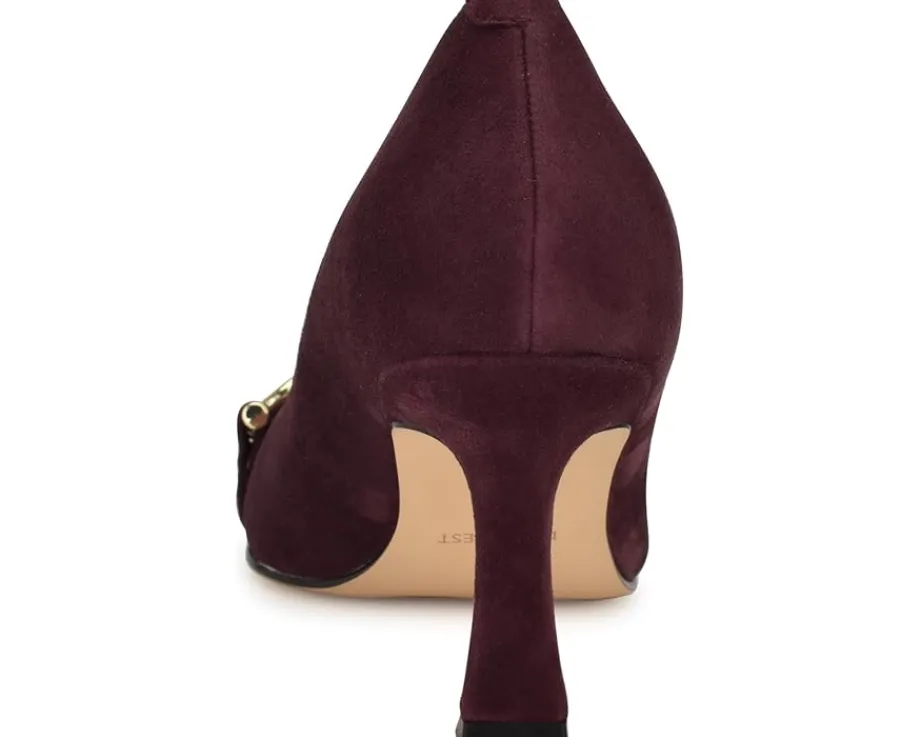 Nine West Jella Burgundy Suede Online