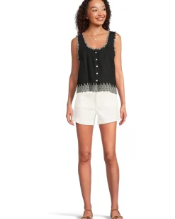 Women Madewell Jenny Top - Cotton Viscose Voile