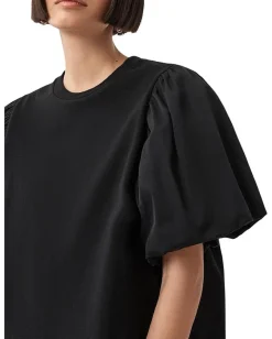 AllSaints Jess Tee Black 1 Clearance