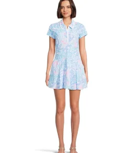 Lilly Pulitzer Jessamy Dress Upf 50+ Multi Via Del Mar New