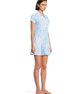 Lilly Pulitzer Jessamy Dress Upf 50+ Multi Via Del Mar New