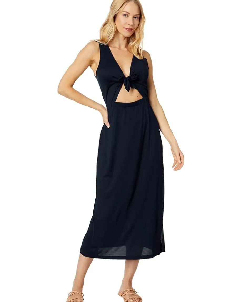 Splendid Jewel Cutout Dress Navy Best