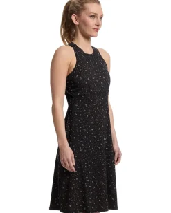 Prana Jewel Lake Summer Dress Black Springtime New