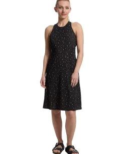 Prana Jewel Lake Summer Dress Black Springtime New