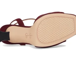 Jessica Simpson Jixte Platform Sandals Dark Cherry Sale