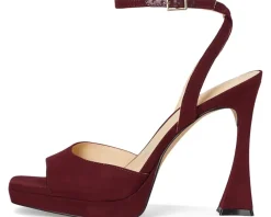 Jessica Simpson Jixte Platform Sandals Dark Cherry Sale