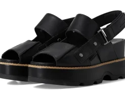 SOREL Joanie™ Iv Sandals Wedge Black/Black Best