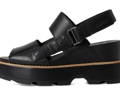 SOREL Joanie™ Iv Sandals Wedge Black/Black Best
