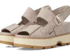 SOREL Joanie™ Iv Sandals Wedge Crushed Clay/Gum Clearance