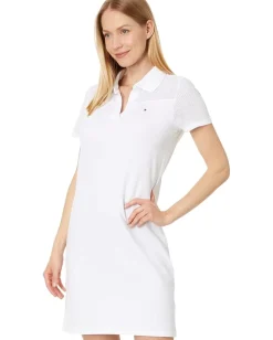 Tommy Hilfiger Johnny Collar Dress Bright White Discount