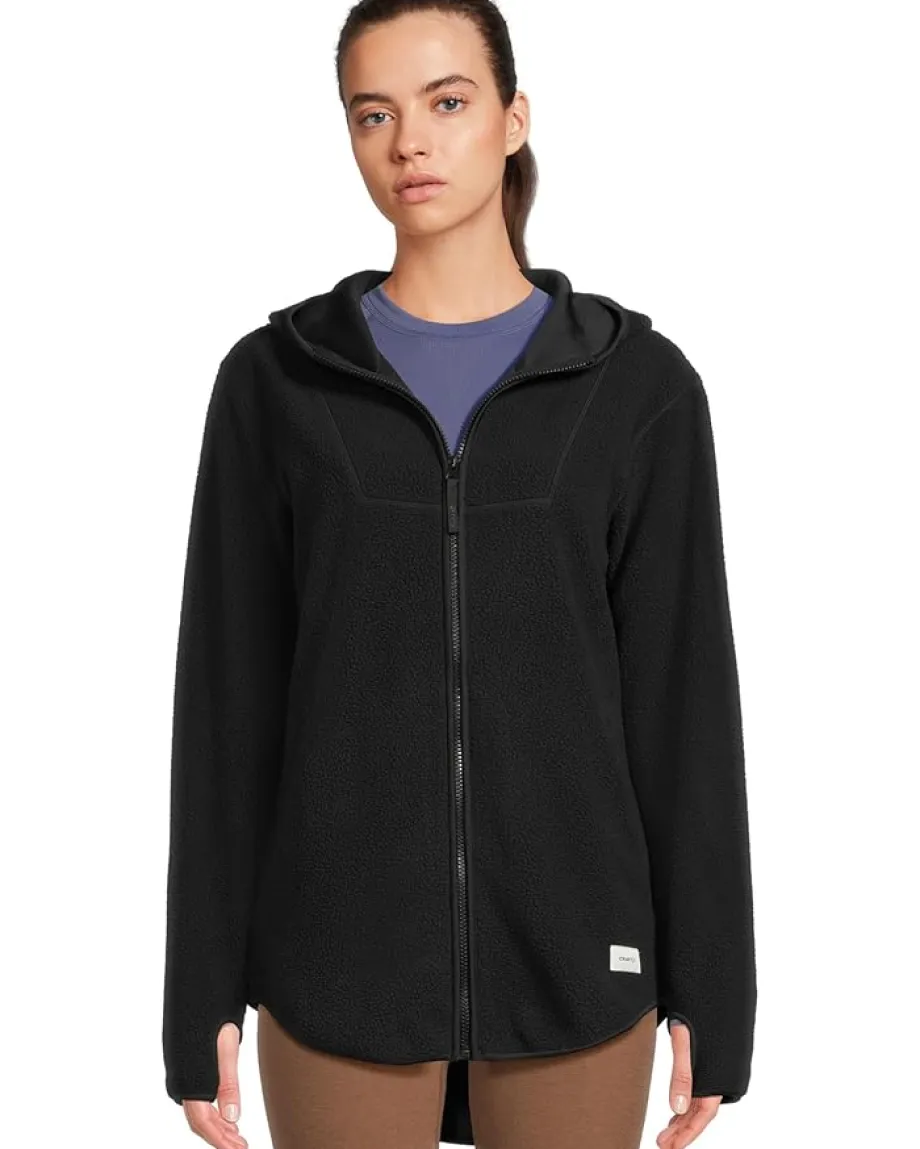 Women Craft Join Pile Fleece Fullzip Hood