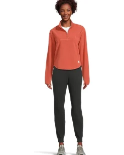 Women Craft Join Pile Fleece Halfzip