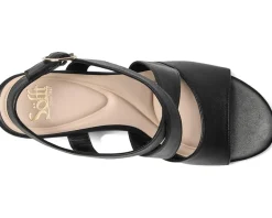 Sofft Jolene Black Leather Clearance