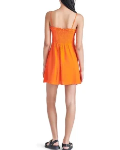 Steve Madden Jordanna Dress Red Orange Clearance