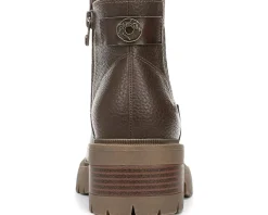 Blowfish Malibu Joy Booties Dark Brown Faux Leather Online