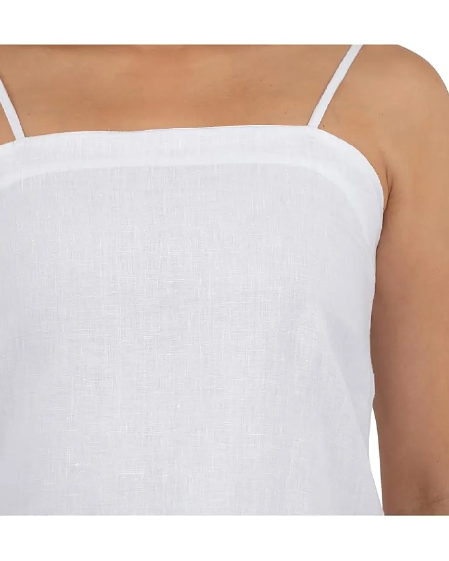 KUT from the Kloth Jules Dress With Ties Straps Optic White Hot