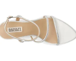 Badgley Mischka Julianna Soft White Discount