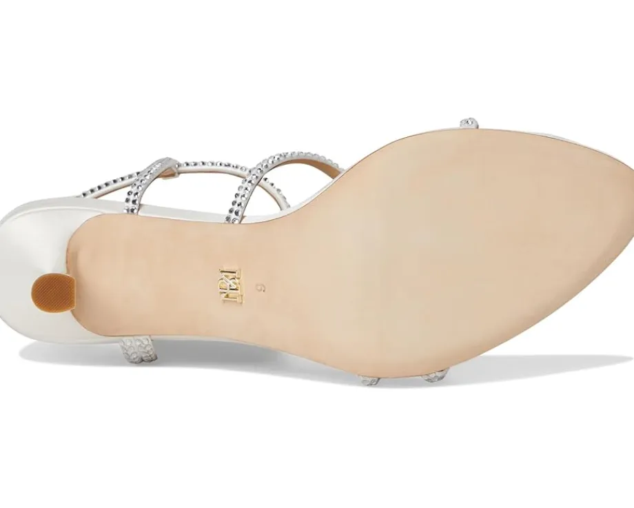 Badgley Mischka Julianna Soft White Discount