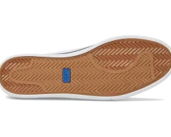 Keds Jump Kick Lace Up White/Navy Stripe Discount