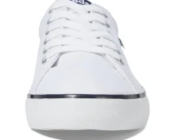 Keds Jump Kick Lace Up White/Navy Stripe Discount