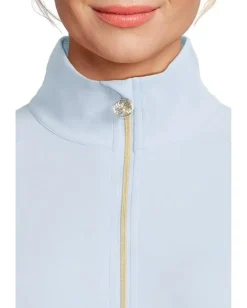 Lilly Pulitzer Justine Half Zip Upf 50+ Bluette Clearance