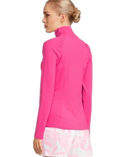 Women Lilly Pulitzer Justine Half Zip Upf 50+