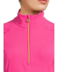Women Lilly Pulitzer Justine Half Zip Upf 50+