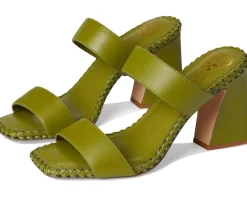 Women Vince Camuto Kaden Stitched Block Heel Mule Sandals