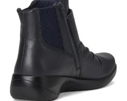 Clarks Kaetlyn Sara Navy Leather Sale