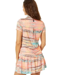 Women Jamie Sadock Kaleidoscope Short Sleeve Top