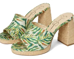 Women Jessica Simpson Kameena Mule Platform Sandals