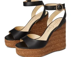 Jessica Simpson Kamindi Espadrille Wedge Black