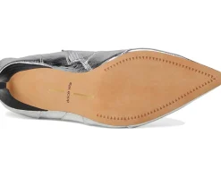 Dolce Vita Kasedy Silver Distressed Leather New