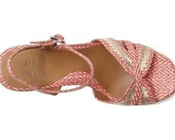 Naturalizer Katalina Pink Weave Fabric Outlet