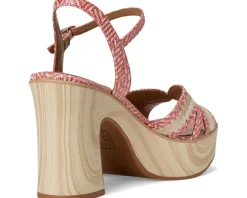 Naturalizer Katalina Pink Weave Fabric Outlet