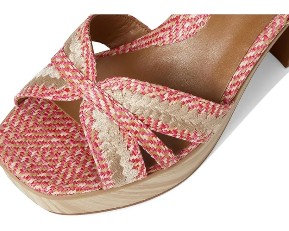 Naturalizer Katalina Pink Weave Fabric Outlet